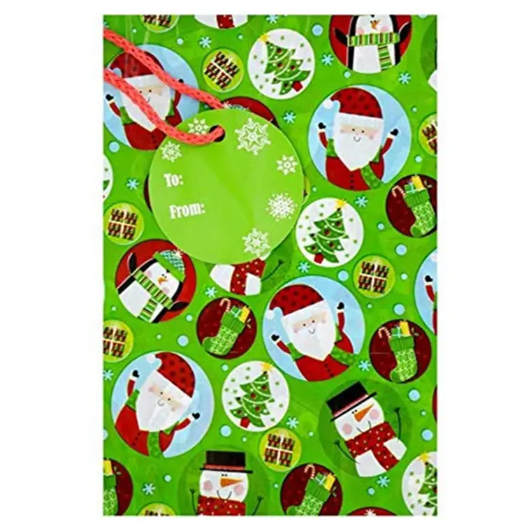 36x44 pulgadas gigante impresión completa bolsa de regalo de Navidad fiesta Goodie suministros para decoraciones