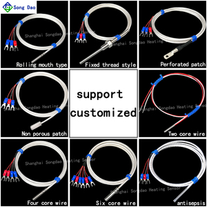 Датчик температуры <span class=keywords><strong>Pt100</strong></span>, датчик температуры масла, зонд для поверхностного монтажа, Платиновый Термистор, термопара K - Product Image 6