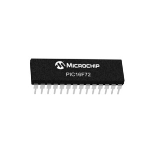PIC16F72-I/SP 8ビットフラッシュマイクロコントローラー、128B RAMおよび2000BメモリオリジナルMCUシングルチップic DIP-28 PIC18F67K22 PIC