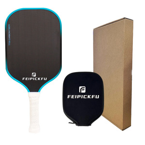 Feiteng FT03 tùy chỉnh EPP 16mm T700 sợi carbon tổ ong lõi hình chữ nhật pickleball mái chèo 230g 0 lỗ giải trí - Product Image 2