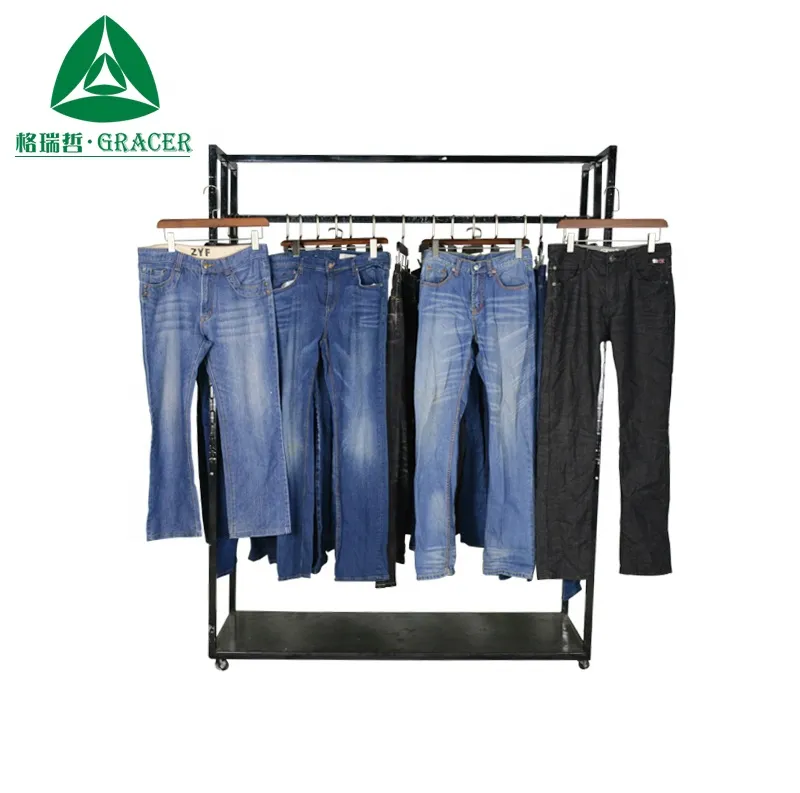 Roupas de segunda mão kg calças jeans usadas na áfrica