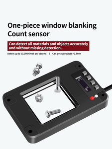 Sensor de conteo de gotas de ventana rectangular de alta velocidad que detecta cualquier objeto Sensor de conteo de gotas de fibra de ventana sin puntos ciegos - Product Image 2