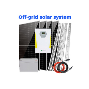C-6.2KW-AF热卖成套太阳能储能系统6.2kw混合太阳能电池板发电套件 - Product Image 5