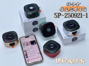 New RGB Hợp Kim Nhôm <span class=keywords><strong>Fidget</strong></span> <span class=keywords><strong>Spinner</strong></span> <span class=keywords><strong>Bluetooth</strong></span> Loa Mini Xách Tay Loa Không Dây Với TWS, Đèn <span class=keywords><strong>LED</strong></span>, Ipx7, Carabiner - Product Image 3