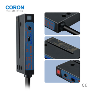 CORON GGU Sensor Óptico de Micro Ranura NPN PNP Sensor Fotoeléctrico de Distancia LED Infrarrojo Detección Fiable Marcas Códigos de Color - Product Image 4