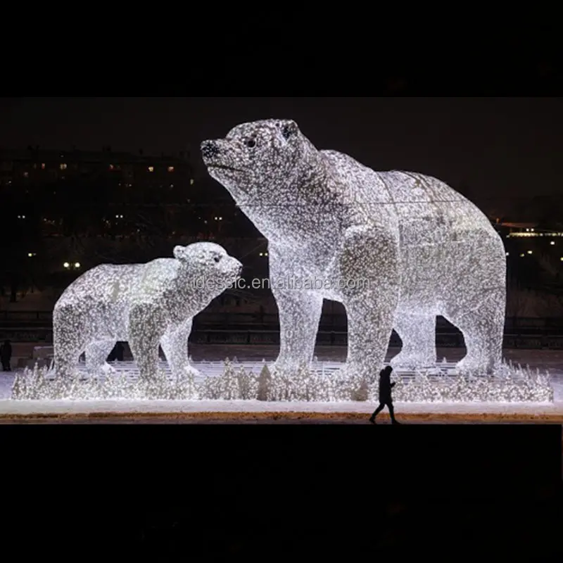 Di grandi dimensioni all'aperto decorazioni Di Natale display in fibra di vetro palle Di Natale ornamenti per i centri commerciali commerciale decorazioni di natale