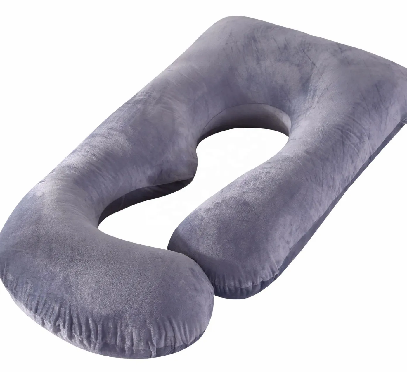 J-förmiger Seitenschläfer-Body pillow mit abnehmbarem und wasch barem Schlaf-Schwangerschaft kissen