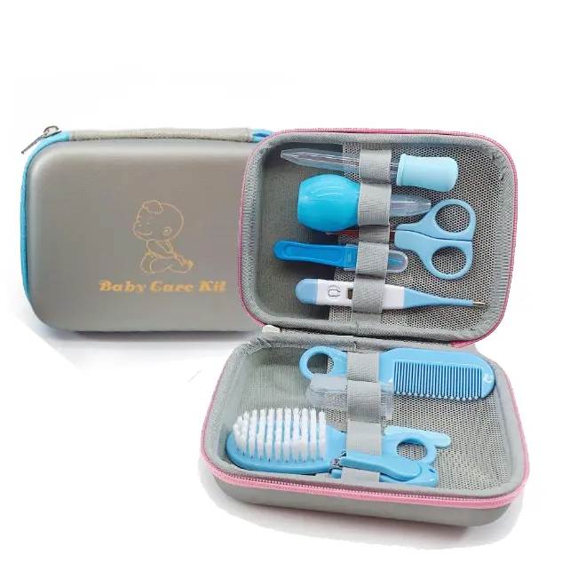 Fumao 2021 Wholesale Medicine Baby Healthcare Kit And Grooming Baby Care Accessory Kit 10 Set