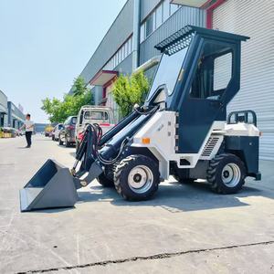 Cargadores Ingeniería de construcción Cargadora de ruedas Multifunción frontal 2025 Nueva cargadora de ruedas de descarga con cubo