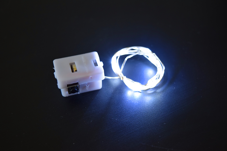 White 1m 10led