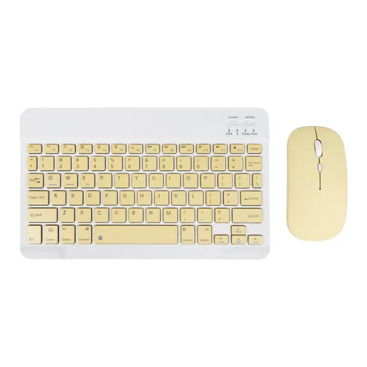 Ультра-тонкий мини беспроводная клавиатура и мышь набор для ноутбука Настольный ПК планшет
