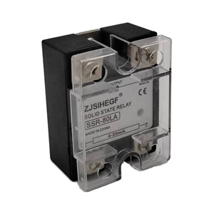 入力DC 4-20mAシングルフェーズSSR ACソリッドステートリレーSSR-60LAヒートシンク電圧レギュレータ出力0-480VAC - Product Image 4