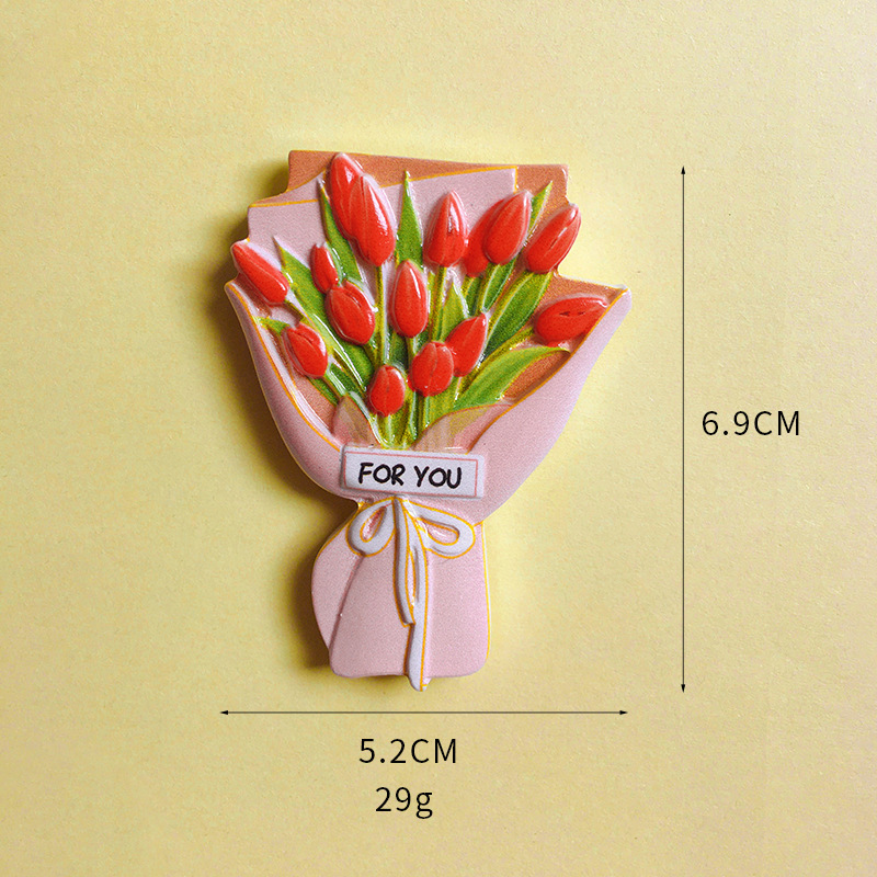 RED-A bunch of tulips