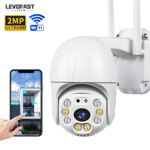 LEVOFAST A6 IP66 su geçirmez güvenlik kamera gece görüş İki yönlü ses kablosuz WiFi PTZ kamera ICSEE 4MP - Product Image 2