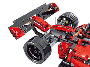 Mork New Arrival Red <strong>F1</strong> Model Car <strong>1</strong>:<strong>10</strong> Formula <strong>RC</strong> Car SF91 Building Blocks - Product Image 3