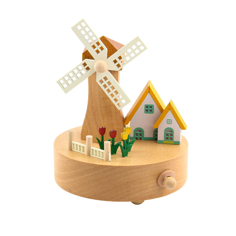 Style de maison moulin à vent