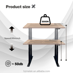 Escritorio eléctrico ergonómico fácil de instalar, altura ajustable, elevador de mesa para ordenador, escritorio de pie - Product Image 3
