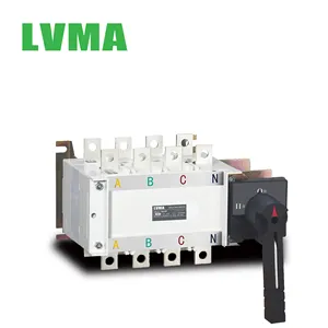 ATSE LVMA LMGLZ1-160 çift güç manuel Transfer anahtarı 415V 160A 400A 400A 4 kutuplu çift atış yük izolasyon anahtarı RTS - Product Image 4