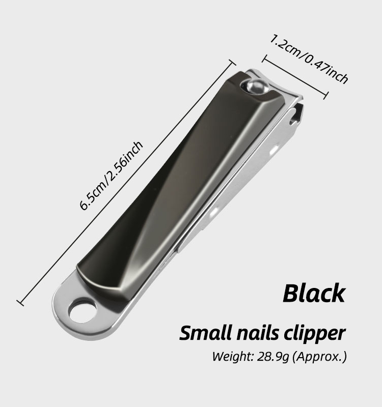 Small size, black color