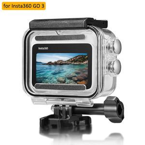 עומק עמיד למים עד 60 מטר (197ft) עבור insta360 ללכת 3 מצלמות פעולה