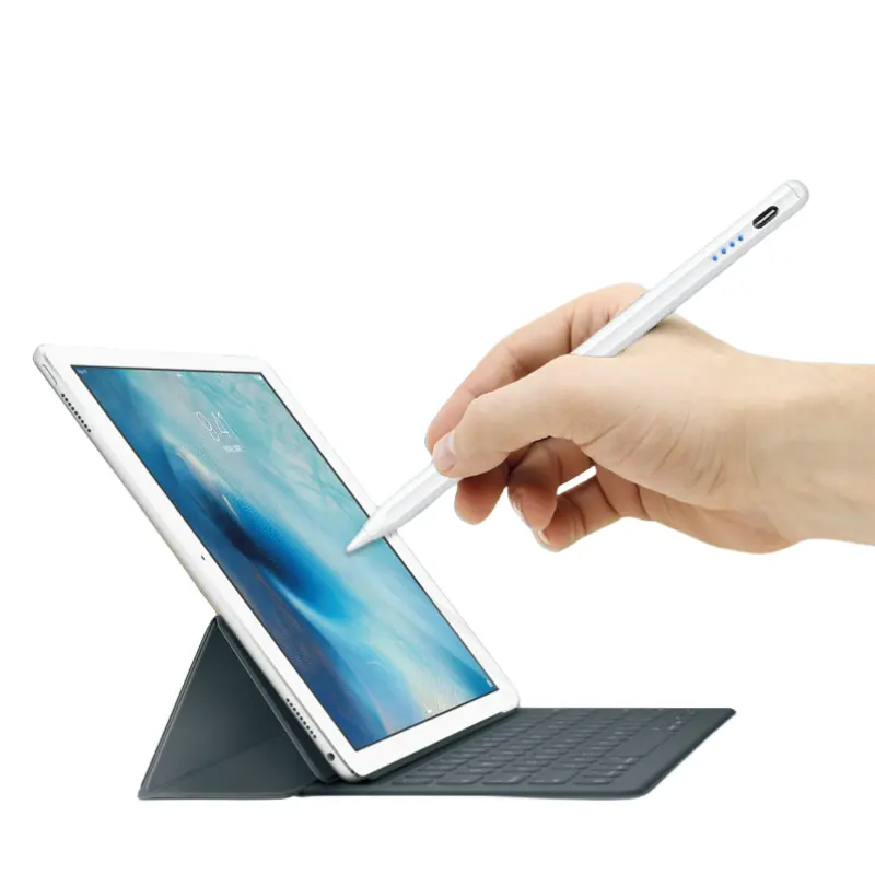 Mejor precio Lápiz universal Pantalla capacitiva de aluminio Touch Active Tablet Stylus Pen Compatible con Apple iOS y Android