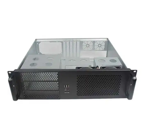 産業用3U ATXサーバーシャーシケースプラスチックラックマウントIPCエンクロージャー冷却ファンとPSU電源在庫 - Product Image 3