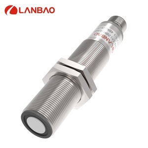 LANBAO 15-30VDC Salida analógica 0-10V Distancia de detección 30-350MM Sensor ultrasónico