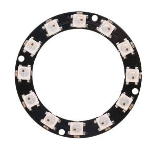12-Bit-RGB-LED-Ring WS2812B 5050 RGB-LED-Spot Integriertes serielles Treibers teuerung modul für Ardu - Product Image 1