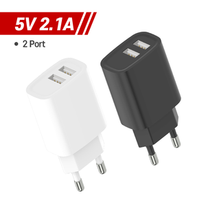 デュアルUSB充電器電源アダプター高5V 2.1A高速充電複数携帯電話用60Hz周波数定格 - Product Image 5