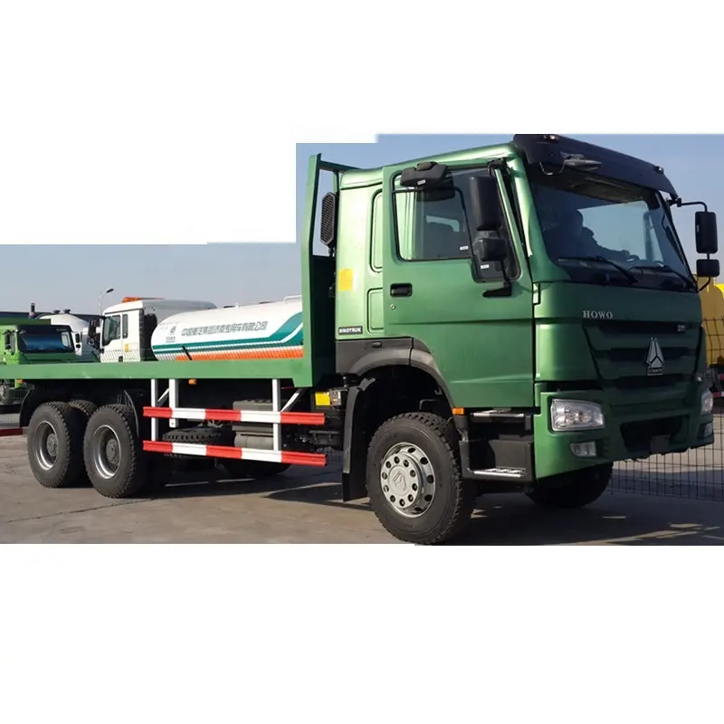 SINOTRUK HOWO 6X4 371HP שטוחה משאית משאית מטען משאית ZZ1257N4641W