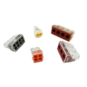 Electric Quick Wire Cable Connector Universal <strong>Push</strong>-In <strong>Terminal</strong> <strong>Blocks</strong> for Hard Wire - Product Image 1