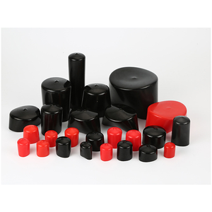 Direct Supply Manufacturer Customized <strong>PVC</strong> Rubber Protective Sleeves with Dust-proof Anti-Collision <strong>End</strong> <strong>Caps</strong> and External Screws - Product Image 1