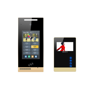 Sistema de intercomunicación para apartamento, sistema TCP/IP con interruptor Poe, Control de acceso, Audio y vídeo, para puerta de teléfono - Product Image 1