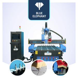 Nuevo tipo 1325 máquina de corte y grabado de piedra lineal ATC CNC Router para madera con cortador oscilante y CCD en Canadá CA - Product Image 2
