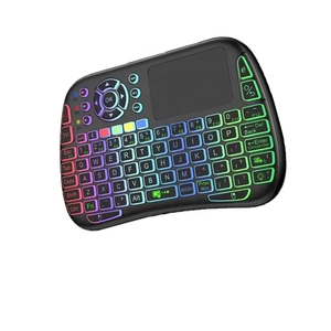 Mini teclado portátil inalámbrico con conexión de 2,4 GHz, aprendizaje IR, función de búsqueda por voz de Google, teclados M9, precio de fábrica