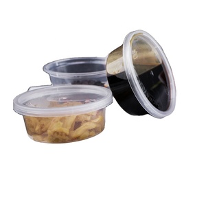 Lid Cover Plastic Pp Disposable Plastic Boxes 1 1.<strong>5</strong> <strong>2</strong> 3 4 <strong>5</strong> <strong>Oz</strong> and 150ml <strong>Cup</strong> Customized Logo - Product Image 4