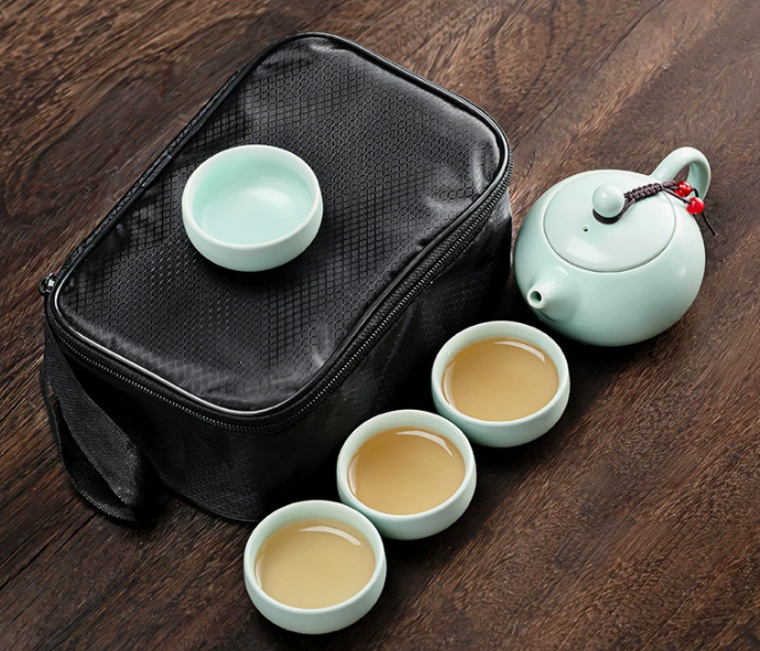Teiera-4 tazze-borsa nera