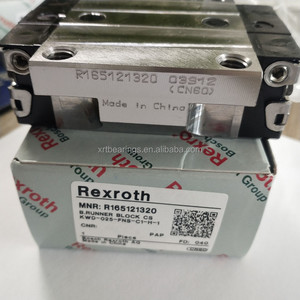 Rexroth <strong>Linear</strong> <strong>Guide</strong> Runner <strong>Block</strong> <strong>Linear</strong> <strong>Guide</strong> Bearing R165123220 R165121320 - Product Image 1
