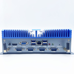 Mini PC industrial sin ventilador Qotom de 2 puertos Gigabit LAN dual de 6 puertos para sistemas de automatización y POS - Product Image 5
