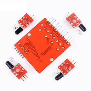 4-Kanal-Infrarot-Verfolgung 4-Kanal-Infrarot-IR-Tracking-Sensormodul Hindernis vermeidung sensor modul für Arduino Smart Car
