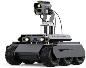 Aismartlink Waves hare UGV Rover Open-Source 6 Räder 4WD AI Roboter, kompatibel mit Raspberry Pi 5 - Product Image 1