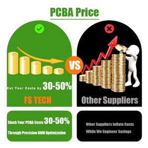 FS PCBA SMT บริการประกอบชิ้นส่วนชิ้นส่วนอะไหล่ PCBA จำเป็นต้องมีรายการ BOM Gerber File แผงวงจร PCB แบบกำหนดเองผู้ผลิต PCBA