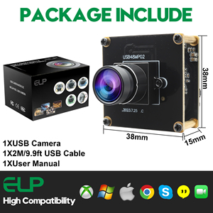 ELP 48mp USB modulo per Computer Mini fotocamera Lightburn per Laser incisore 6000P Webcam Board per Jetson Nano Raspberry Pi - Product Image 2