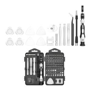 Bytool Electronics 117-in-1-Präzisionsschraubendreher-Set Industrielles PS4 Xbox One Nintendo-Reparatur-Toolkit für Spiel plastik
