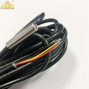 Alta calidad personalizado ds18b20 10m sensor de temperatura digital a prueba de agua ds18b20 sensor de temperatura de uso industrial - Product Image 3