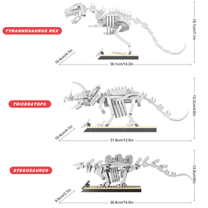 Khủng Long công viên xây dựng thế giới đồ chơi Jurassic khủng long khối xây dựng Set T Rex đuổi theo cảnh STEM giáo dục đồ chơi cho trẻ em - Product Image 6