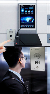 Intercom Video di rete IP Wireless con connettori XLR e di tipo C installati nell'ufficio del centro di comando supporta il funzionamento del Mouse - Product Image 6
