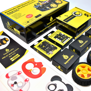 Hochwertiges 4WD BT Roboter auto V2.0 Kit Roboter auto Kit Smart Robot Car für Arduino