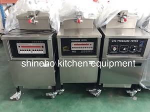 商用高品质<span class=keywords><strong>KFC</strong></span>油炸锅电动压力油炸锅Henny Penny Penny鸡肉燃气压力炸锅25L烤蛋鸡