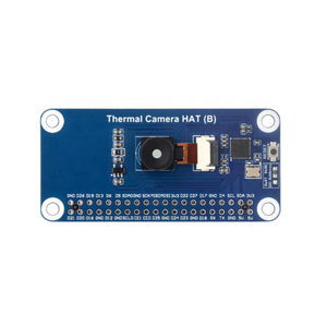 Far infrared thermal imager module 80*62 pixels 90&deg; field of view 40PIN GPIO <strong>interface</strong> for <strong>Raspberry</strong> <strong>Pi</strong> series boards <strong>Camera</strong> HAT - Product Image 1